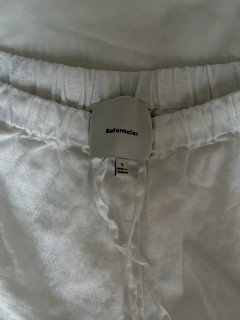 Reformation wear pants